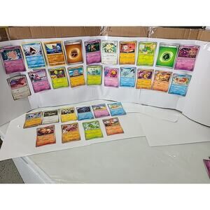 Set Of 30 Pokemon Cards Lot Good Condition.